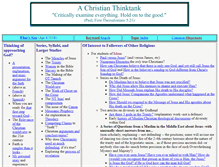 Tablet Screenshot of christianthinktank.com